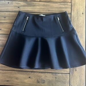 Mini Neoprene Black Skirt - Abercrombie Kids